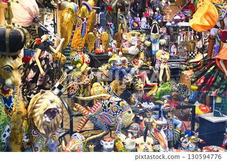 Souvenir shop in Barcelona's old town Souvenir shop in Barcelona's old town 130594776