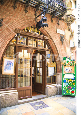 The colours of Barcelona's old town The colours of Barcelona's old town 130594792
