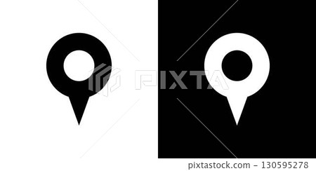 map map pin map map pin 130595278