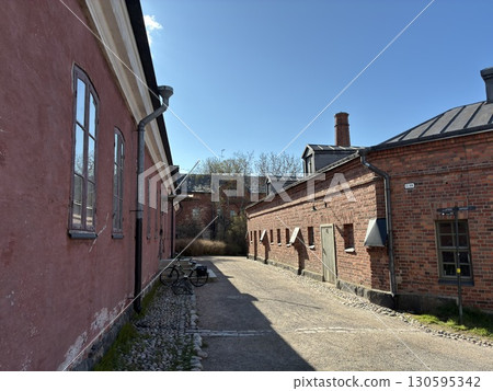 Suomenlinna island cityscape in Finland 130595342