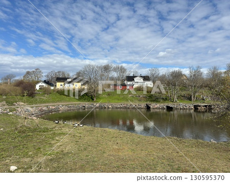 芬蘭芬蘭堡海島景觀 130595370