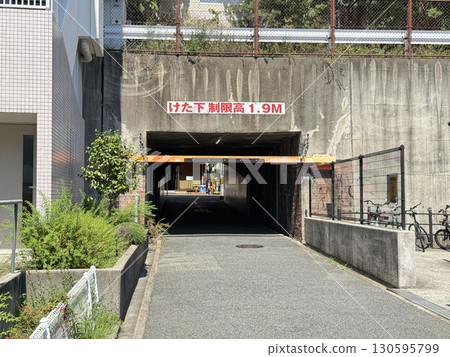 Roads with a clearance limit of 1.9 meters 130595799
