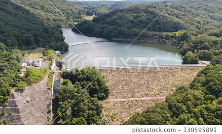 廣島縣世羅郡世羅町【目谷水壩】_無人機空拍_HSGMETAD_No21 130595891