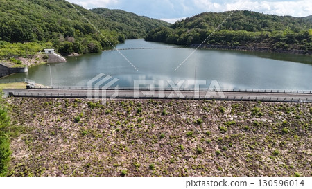 廣島縣世羅郡世羅町【目谷水壩】_無人機空拍_HSGMETAD_No05 130596014