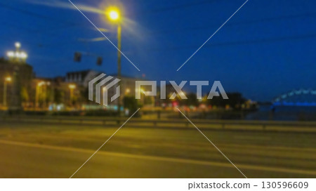 Night city. Creative theme with blur and bokeh. Night city. Creative theme with blur and bokeh. 130596609