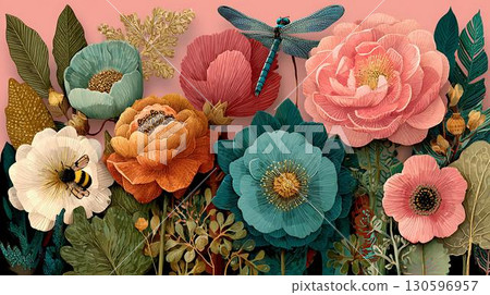 flower of wild rose flower of wild rose 130596957