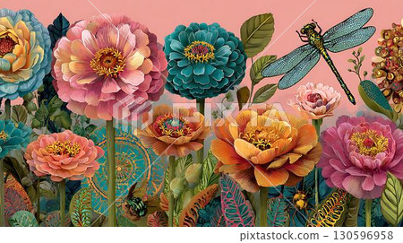 flower of wild rose 130596958