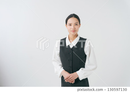 Portrait of a woman in office clothes Portrait of a woman in office clothes 130597130