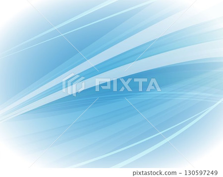 淡淡的藍色波浪抽象的背景材料 130597249