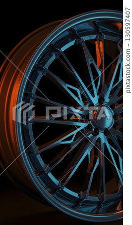Large diameter aluminum wheels 130597407