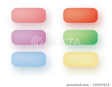 看起來像是漂浮的彈出點擊按鈕插圖 130597614