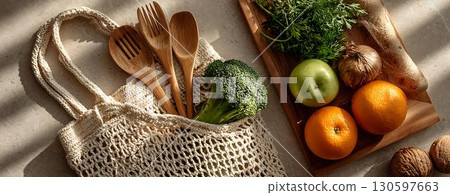 fresh vegetables on a white background 130597663
