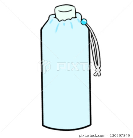 Simple plastic bottle holder 130597849