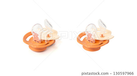 Pacifier, Orthodontic Baby Dummy, Rubber Pastel Kid Soother, New Healthy Orthodontic Pacifier 130597966