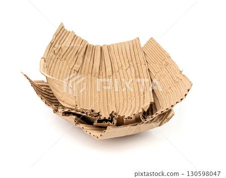 Eco paper packaging texture background, crumpled biodegradable cardboard packing Eco paper packaging texture background, crumpled biodegradable cardboard packing 130598047