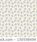 Seamless floral pattern, repeating pattern design of floral in delicate colors. 130598494