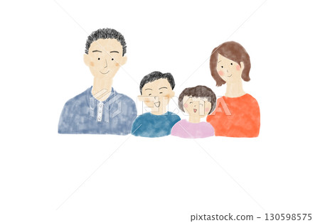 有小孩的家庭 130598575