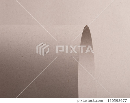 Texture with gray, greige, beige backdrop. Pastel chic sheet, fine elegant surface. Contemporary 130598677