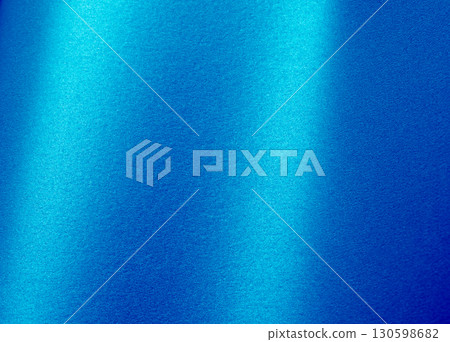 Texture with shiny blue metallic surface, vivid gradient, grainy noise effect, brushed glossy finish 130598682
