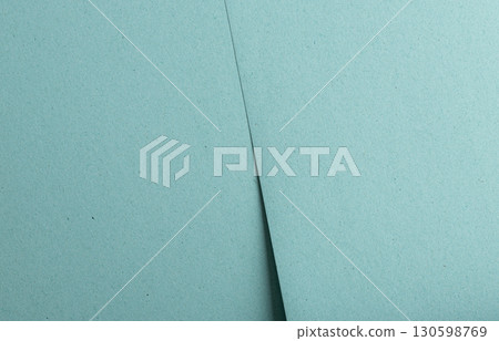 Texture with geometric line overlay, edge. Blue light backdrop, fine abstract surface. Elegant 130598769