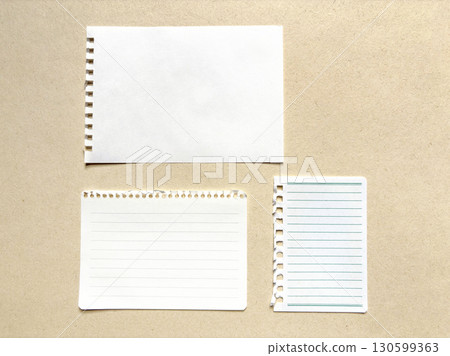Three types of sketchbook and notebook pages Three types of sketchbook and notebook pages 130599363