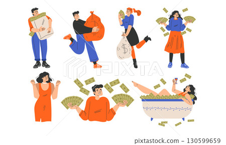 Dynamic and Engaging Illustrations That Depict Wealth, Abundance, and Prosperity Dynamic and Engaging Illustrations That Depict Wealth, Abundance, and Prosperity 130599659