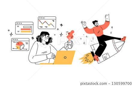 Dynamic Work Environment Integrating Futuristic Elements and Advanced Data Analytics 130599700