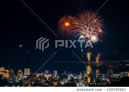[Shizuoka Prefecture] Atami's Million Dollar Night View and Fireworks Over the Sea 130599862