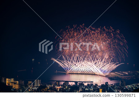 [Shizuoka Prefecture] Atami's Million Dollar Night View and Fireworks Over the Sea 130599871