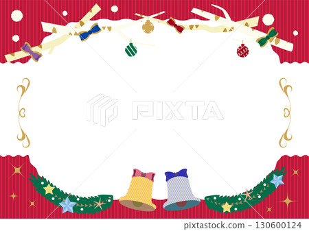 Christmas frame background illustration material Christmas frame background illustration material 130600124