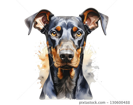 Doberman AI generated image 130600488
