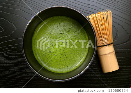 Matcha, a traditional Japanese culture and symbol of the tea ceremony Matcha, a traditional Japanese culture and symbol of the tea ceremony 130600534