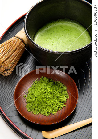 Matcha, a traditional Japanese culture and symbol of the tea ceremony 130600537