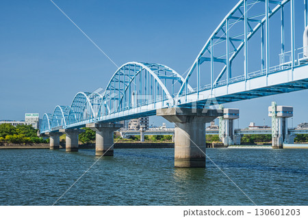 大阪市淀川水壩下游水管橋 130601203