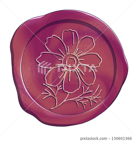 Cosmos marble sealing stamp Cosmos marble sealing stamp 130601366