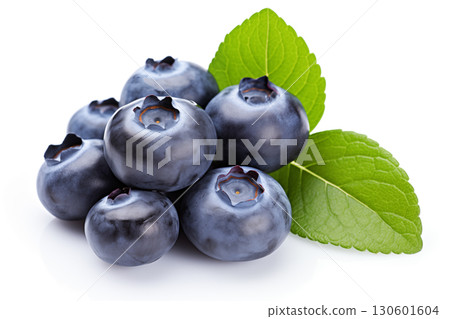 Blueberry isolated on white background 130601604