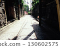 Narrow back alley 130602575