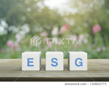 Environmental Social Corporate Governance concept 130602773