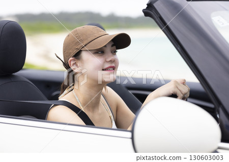 開車的可愛女人 130603003