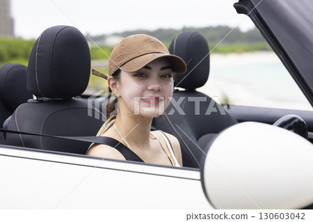 開車的可愛女人 130603042