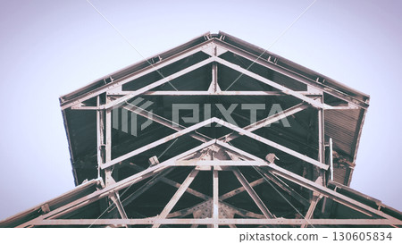 A huge abandoned factory currently being demolished and where spooky rumors continue to circulate 130605834