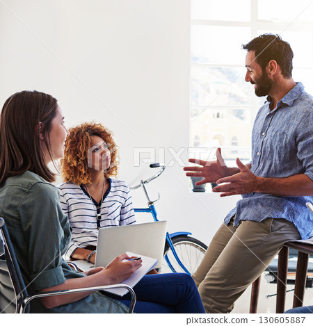 Training manager, coaching and business people fir startup ideas, planning and strategy for workflow management. Professional man, mentor or boss leadership, speaking and talking of internship advice Training manager, coaching and business people fir startup ideas, planning and strategy for workflow management. Professional man, mentor or boss leadership, speaking and talking of internship advice 130605887