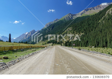 Kyrgyzstan_ Barsko-on_National Highway A364 130606970