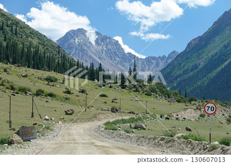 Kyrgyzstan_ Barsko-on_National Highway A364 130607013