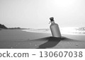 Bottle on the beach 130607038