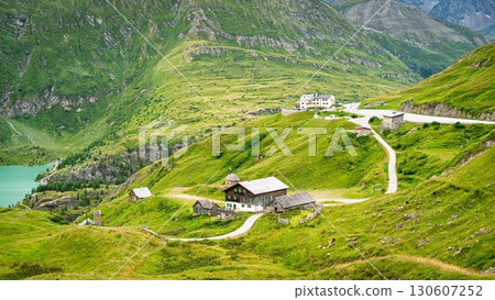 Grossglockner High Alpine Road Scenic Mountain Landscape in Austria, Beauty of Alpine Nature Grossglockner High Alpine Road Scenic Mountain Landscape in Austria, Beauty of Alpine Nature 130607252