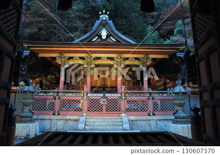 November, the main hall of Tanzan Shrine in Nara 130607370