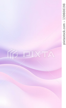 Abstract pastel pink and purple wave background Soft flowing gradient design 130608198