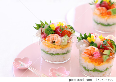 女兒節杯海鮮散壽司 花散壽司 130608599