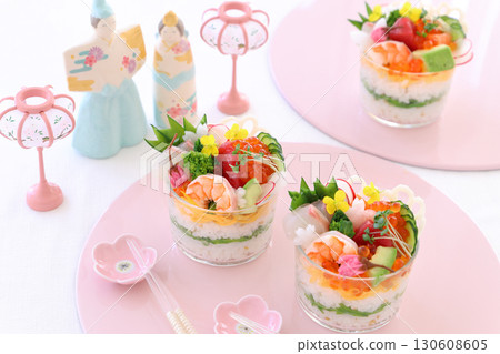 女兒節杯海鮮散壽司 花散壽司 130608605
